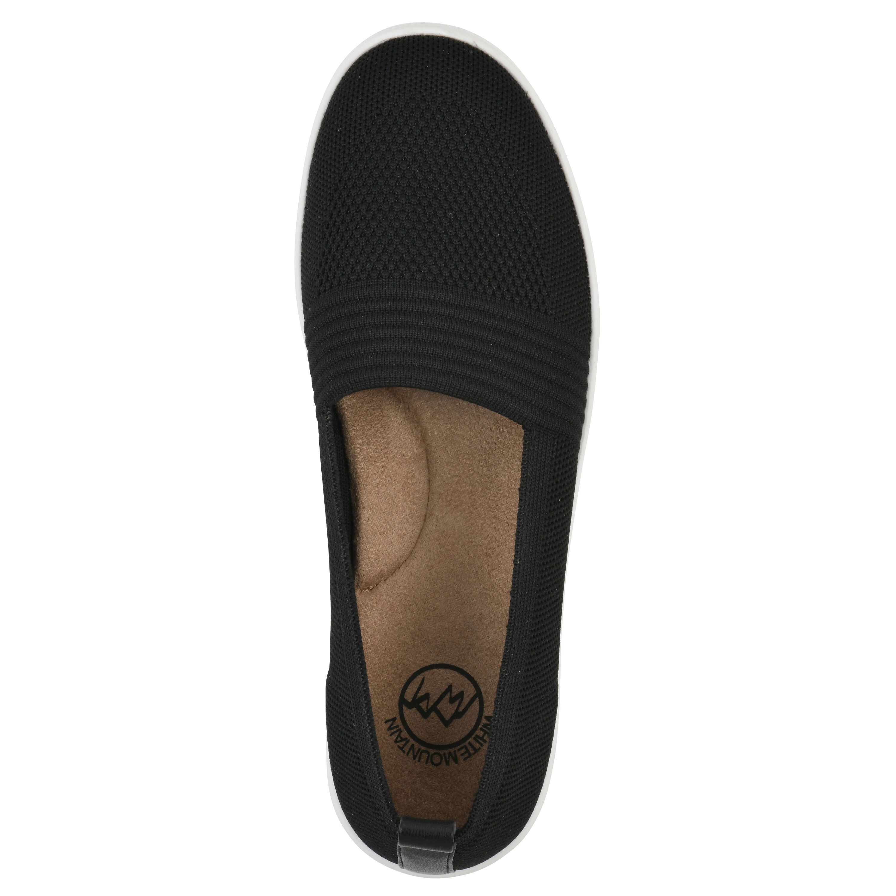 Upright Slip On Sneaker, BLACK FABRIC, alternate image number 4