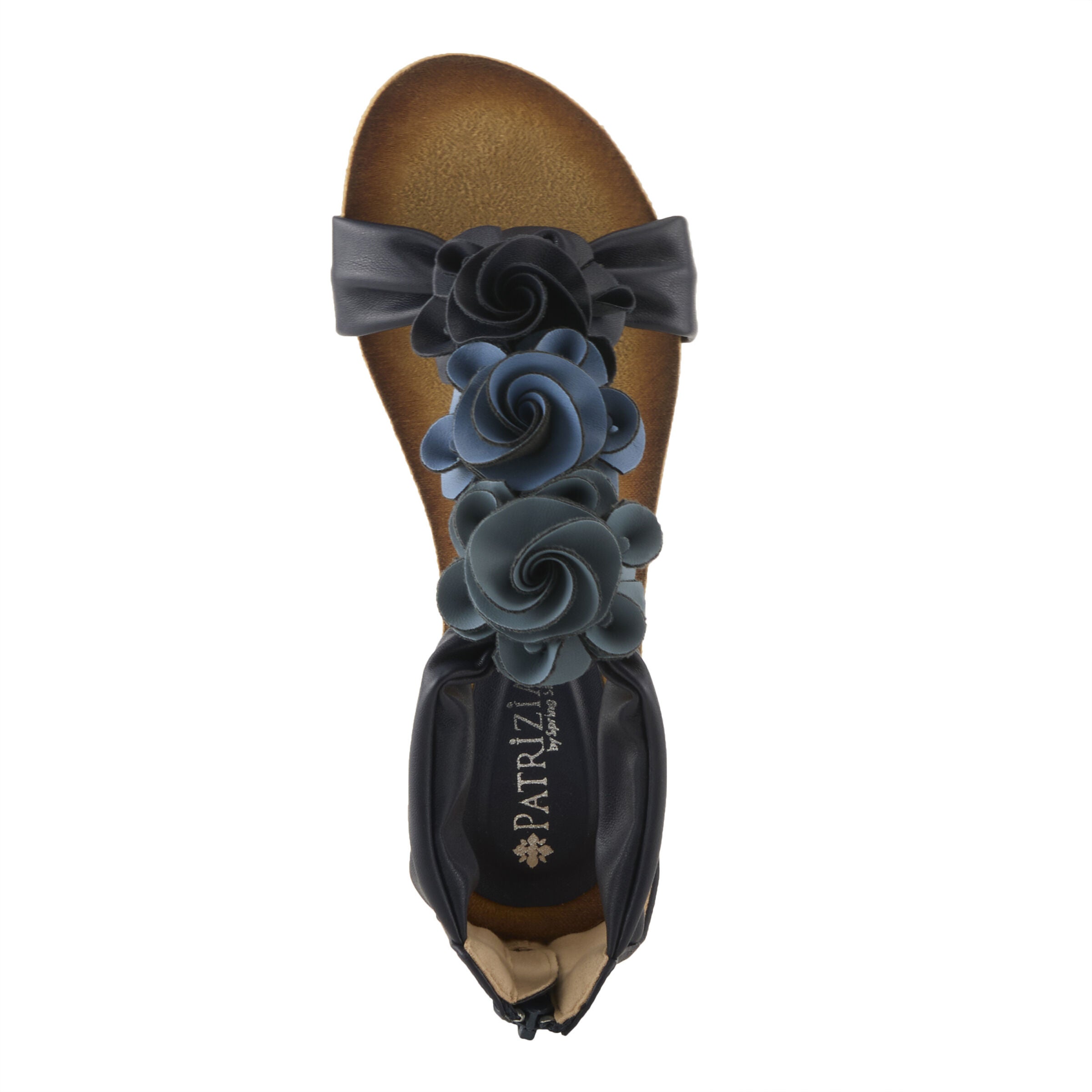 Harlequin T-Strap Sandal, NAVY MULTI, alternate image number 3
