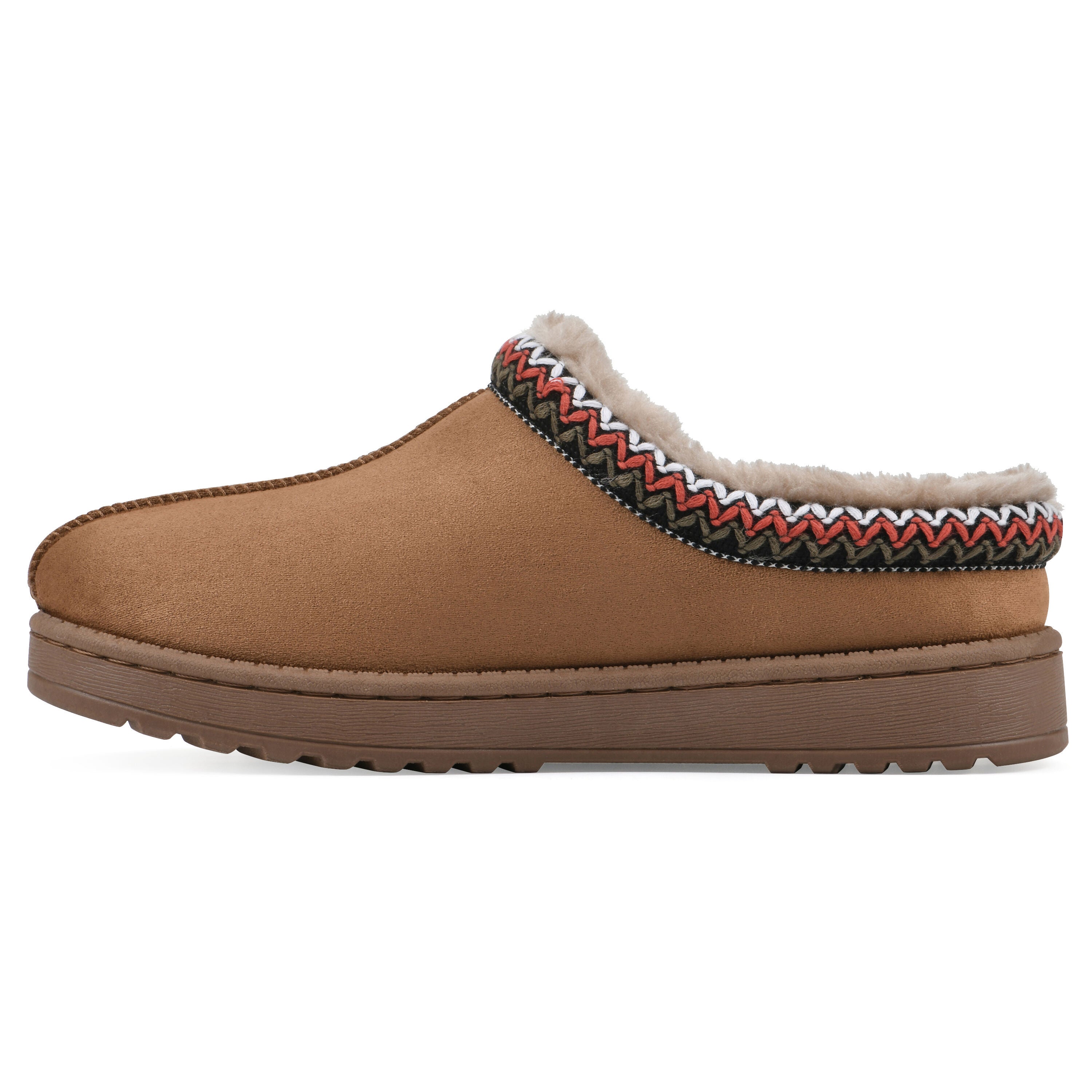 Icebin Clog Slipper, CHESTNUT FABRIC, alternate image number 3