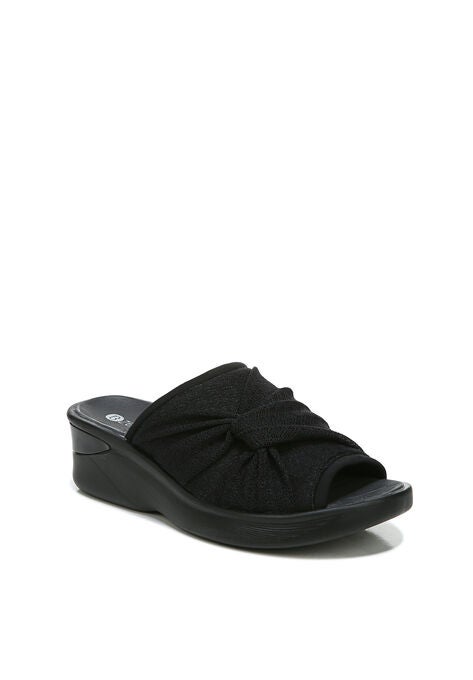 Smile Ii Slide Sandal, BLACK LACE, hi-res image number null