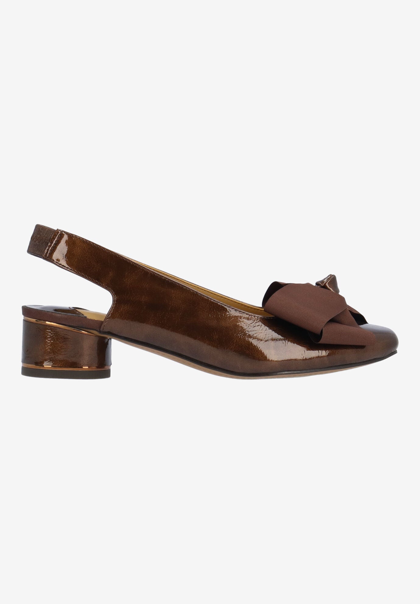 Lazule Sling Back Pump, BRONZE, alternate image number 3