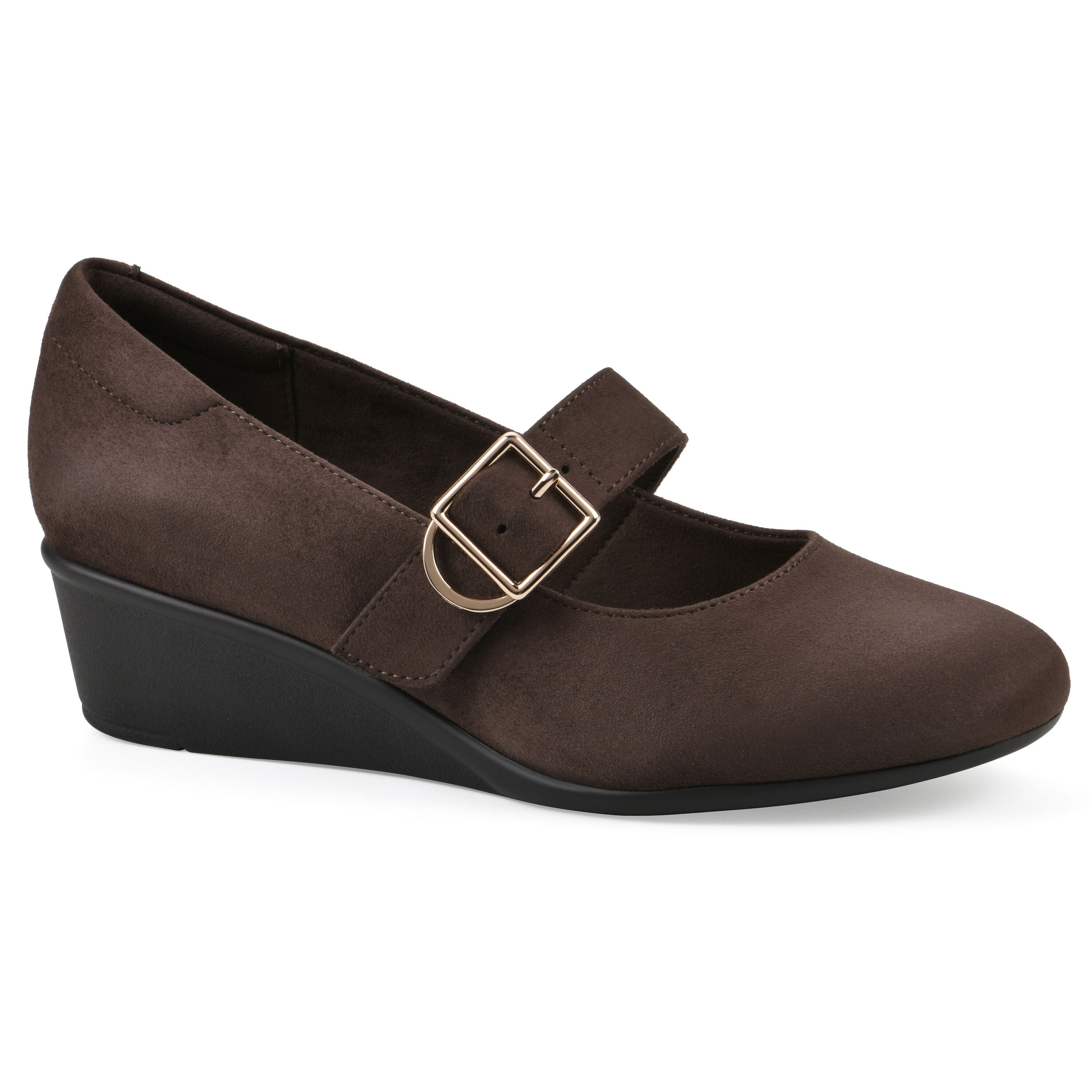 Bolford Wedge Pump, DARK BROWN, hi-res image number 0