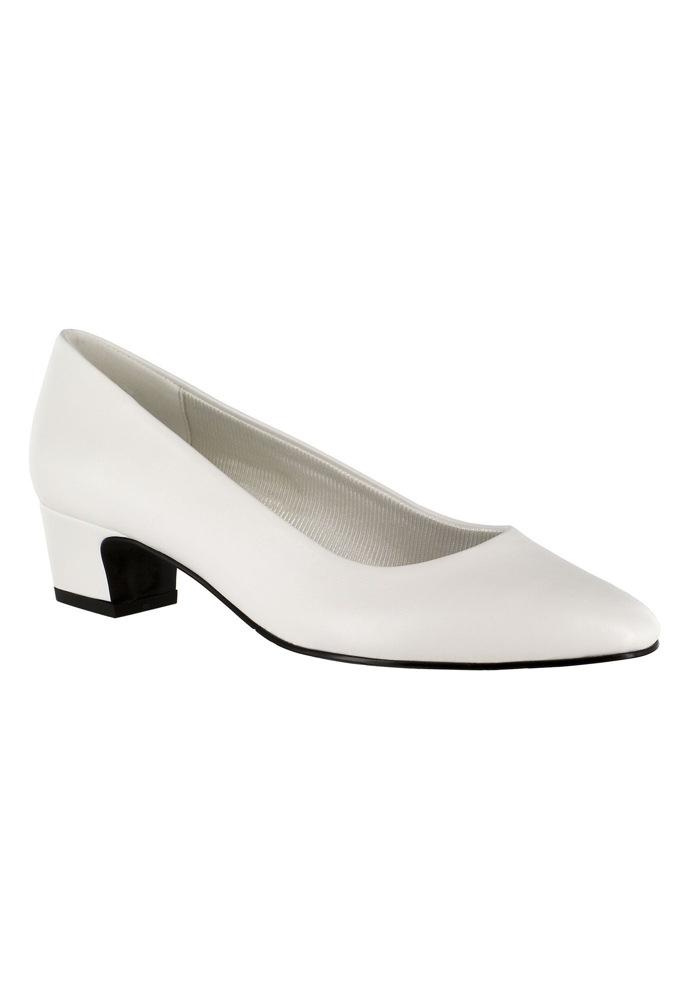 Prim Pump by Easy Street&reg;, WHITE, hi-res image number 0