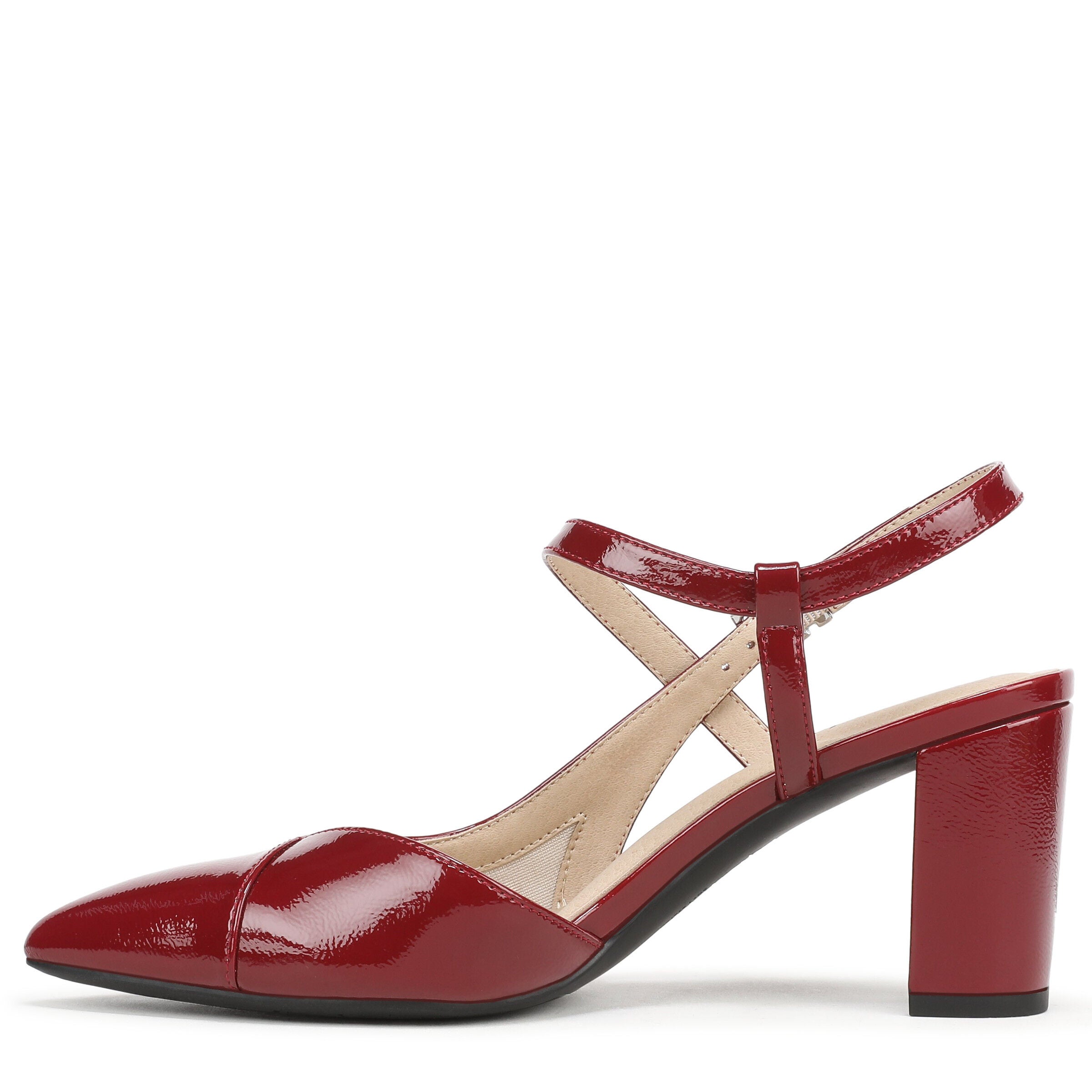 Raelynn Strappy Pump, DARK CHERRY, alternate image number 5