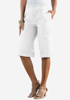 Plus Size Easy-Wear Bermuda Short