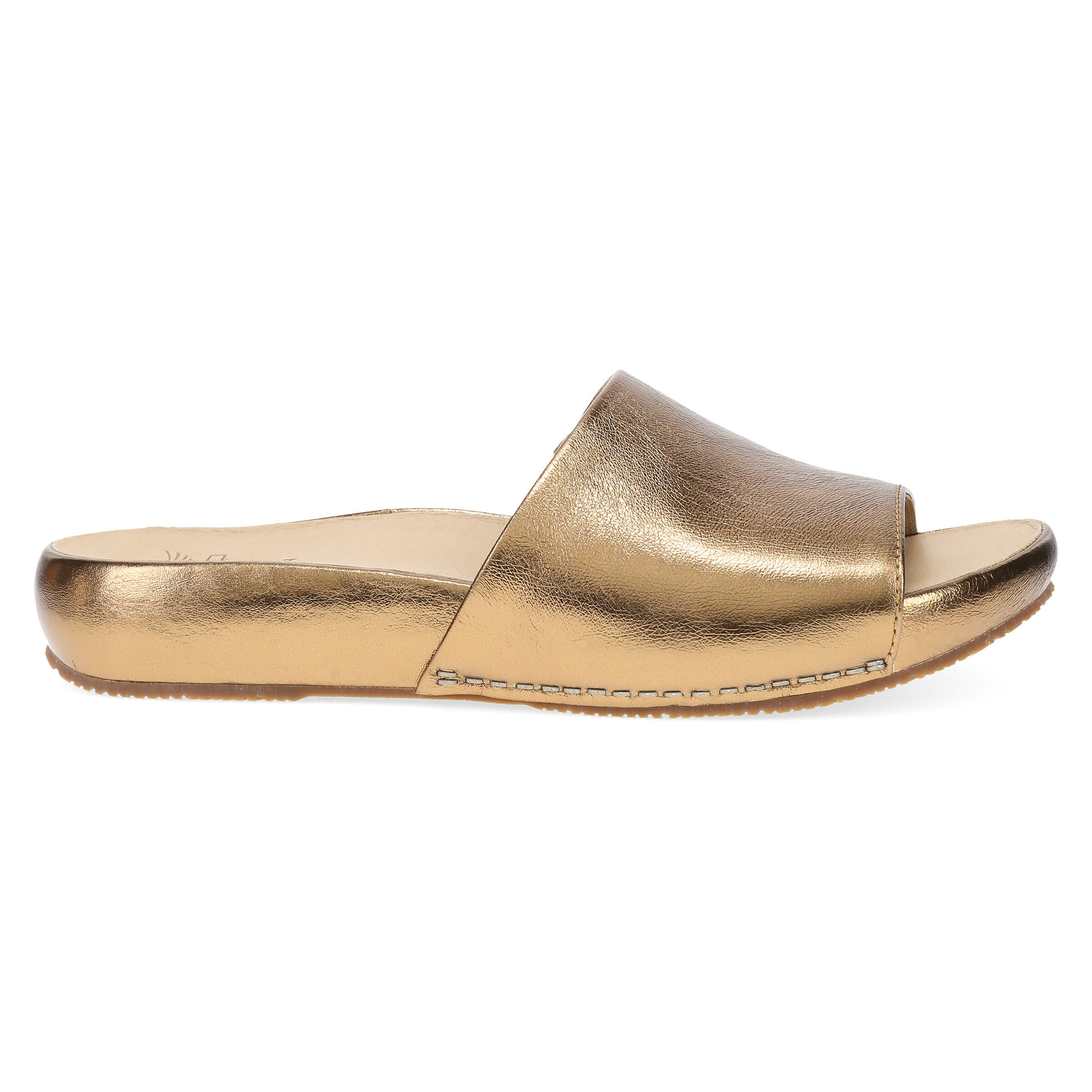 Twyla Leather Sandal, BRONZE, alternate image number 4