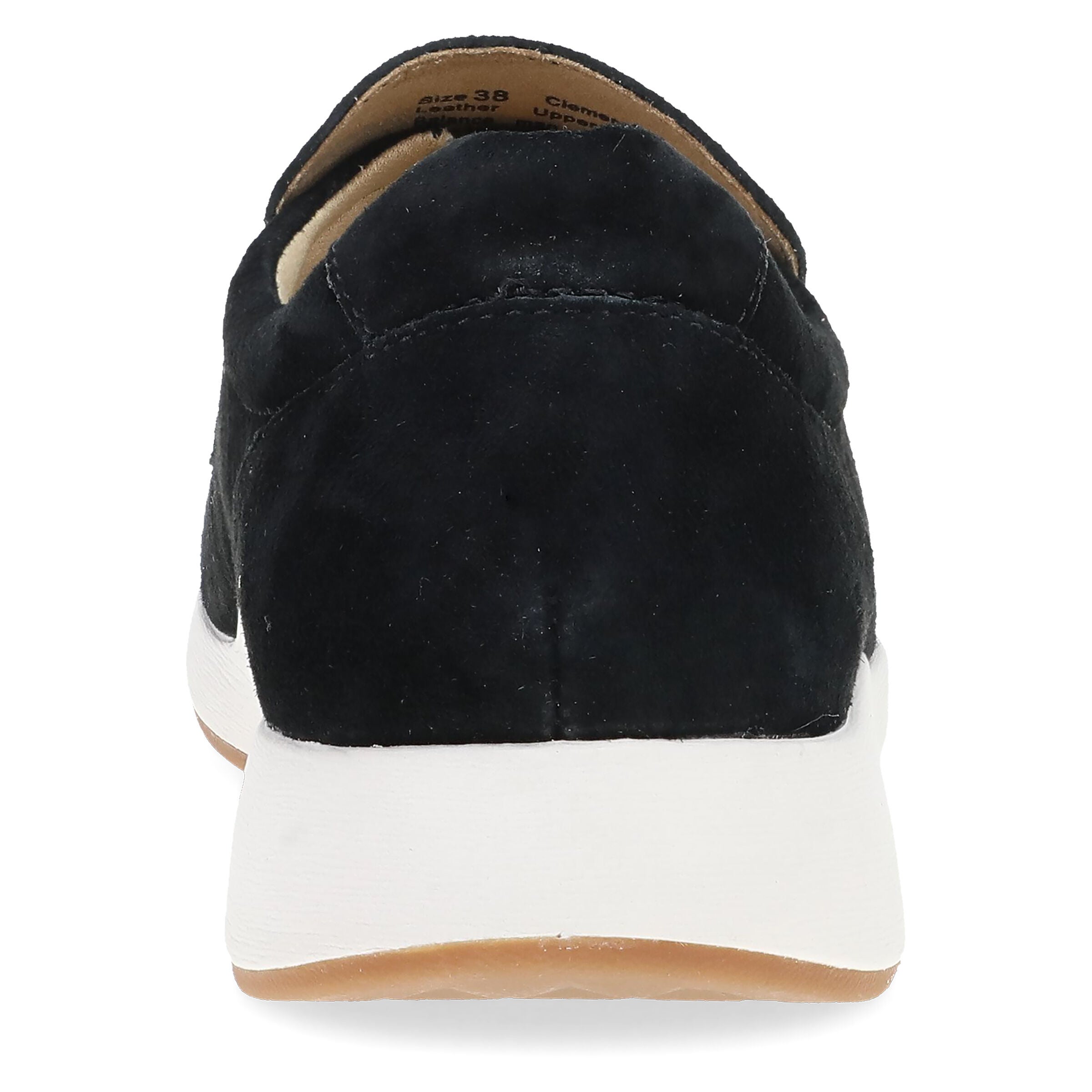Clementine Black Nubuck Slip On, BLACK, on-hover image number 1