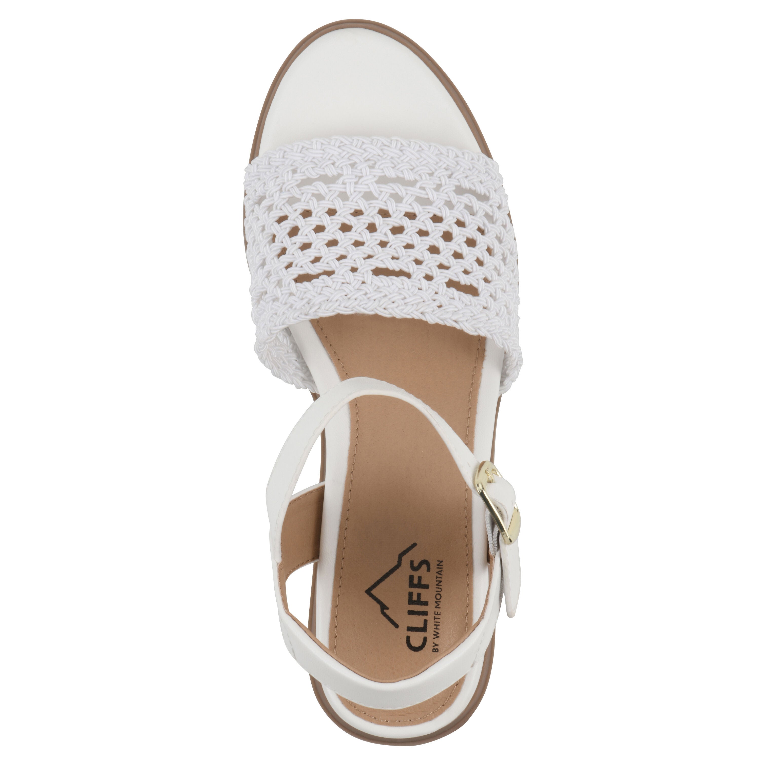 Cortland Block Heel Sandal, WHITE SMOOTH, alternate image number 4