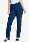 Straight-Leg Ultimate Ponte Pant, NAVY, hi-res image number null
