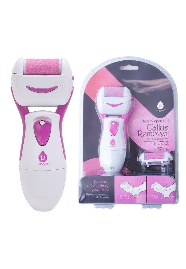 Electric Callus Remover, PINK, hi-res image number 0