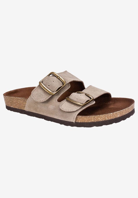 Helga Sandal, LT TAUPE SUEDE, hi-res image number null
