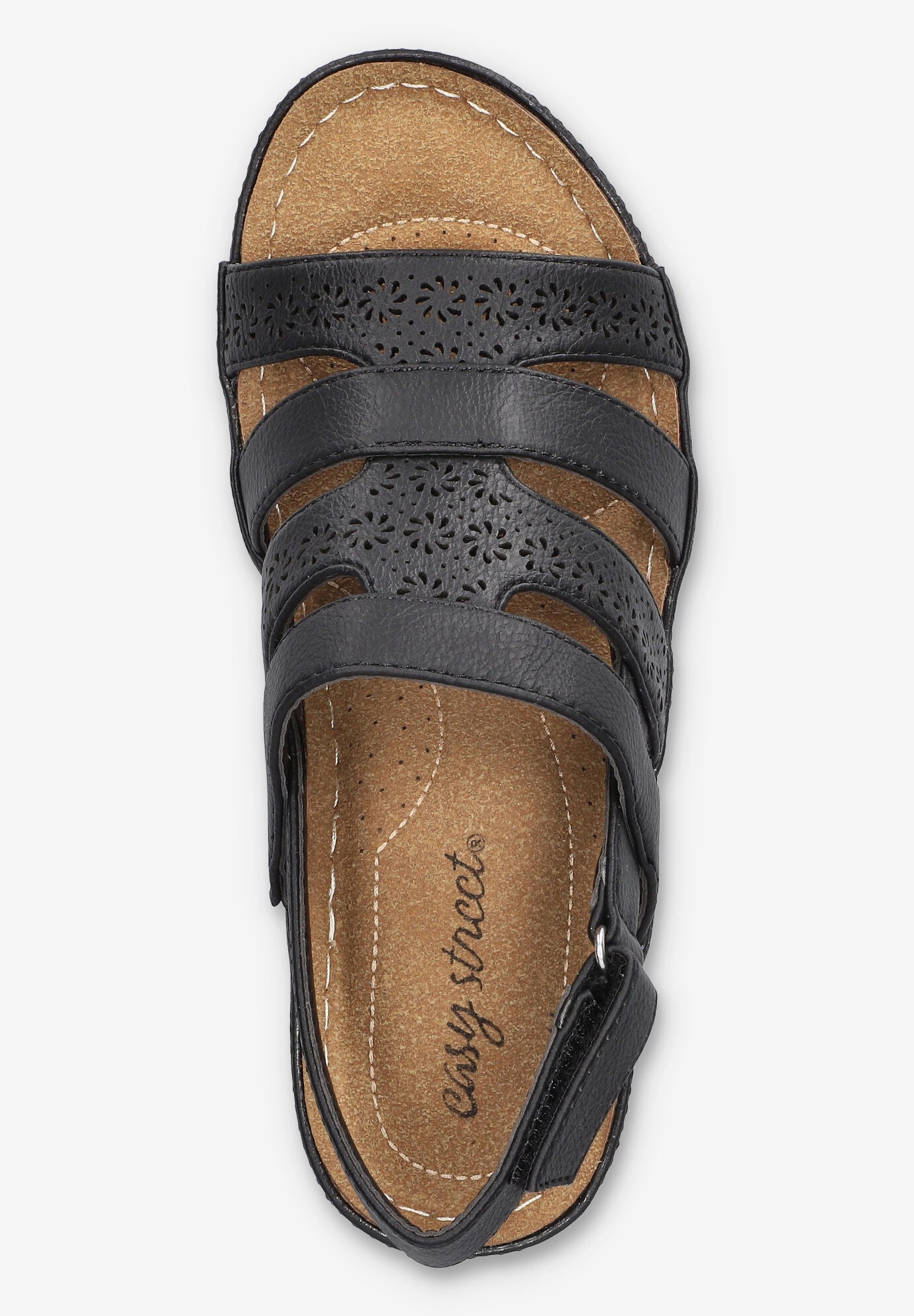 Alexi Slingback Wedge Sandal, BLACK, alternate image number 6