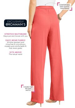 Plus Size Wide Leg Bend Over® Pant
