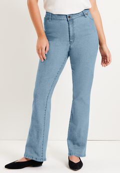 Plus Size Bootcut Jeans for Women