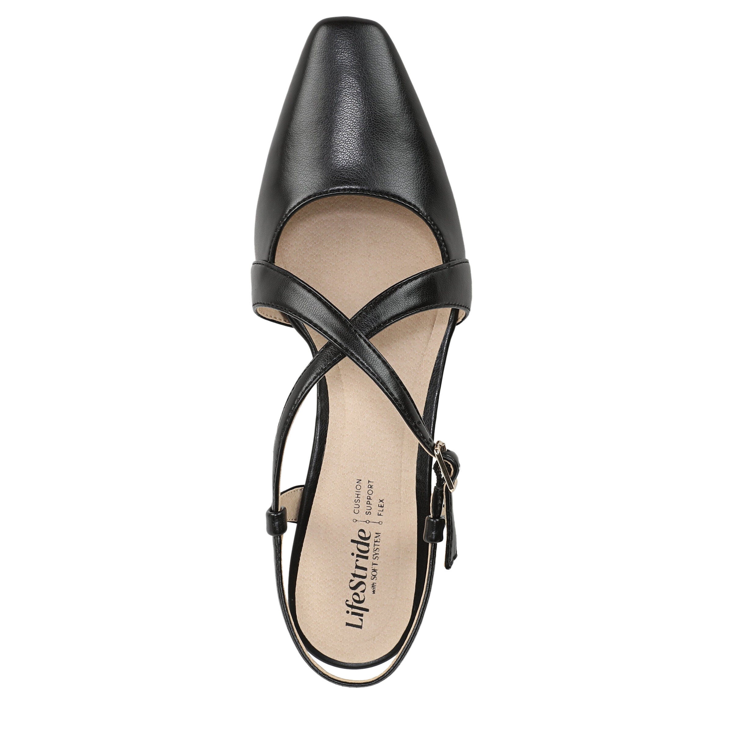 Lavina Slingback Pump, BLACK, alternate image number 6