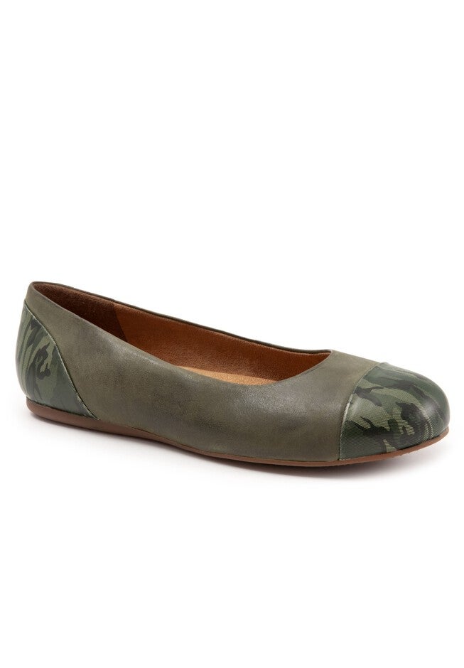 Sonoma Cap Toe Flat, OLIVE CAMO, hi-res image number null
