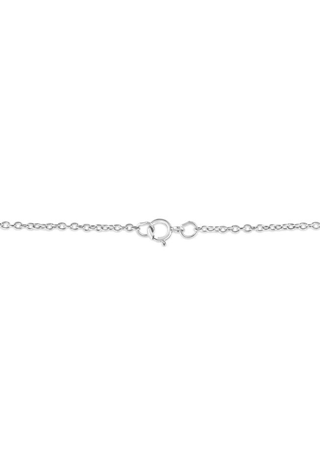 Sterling Silver Diamond Accent Cancer Zodiac Key Pendant Necklace, , alternate image number 3