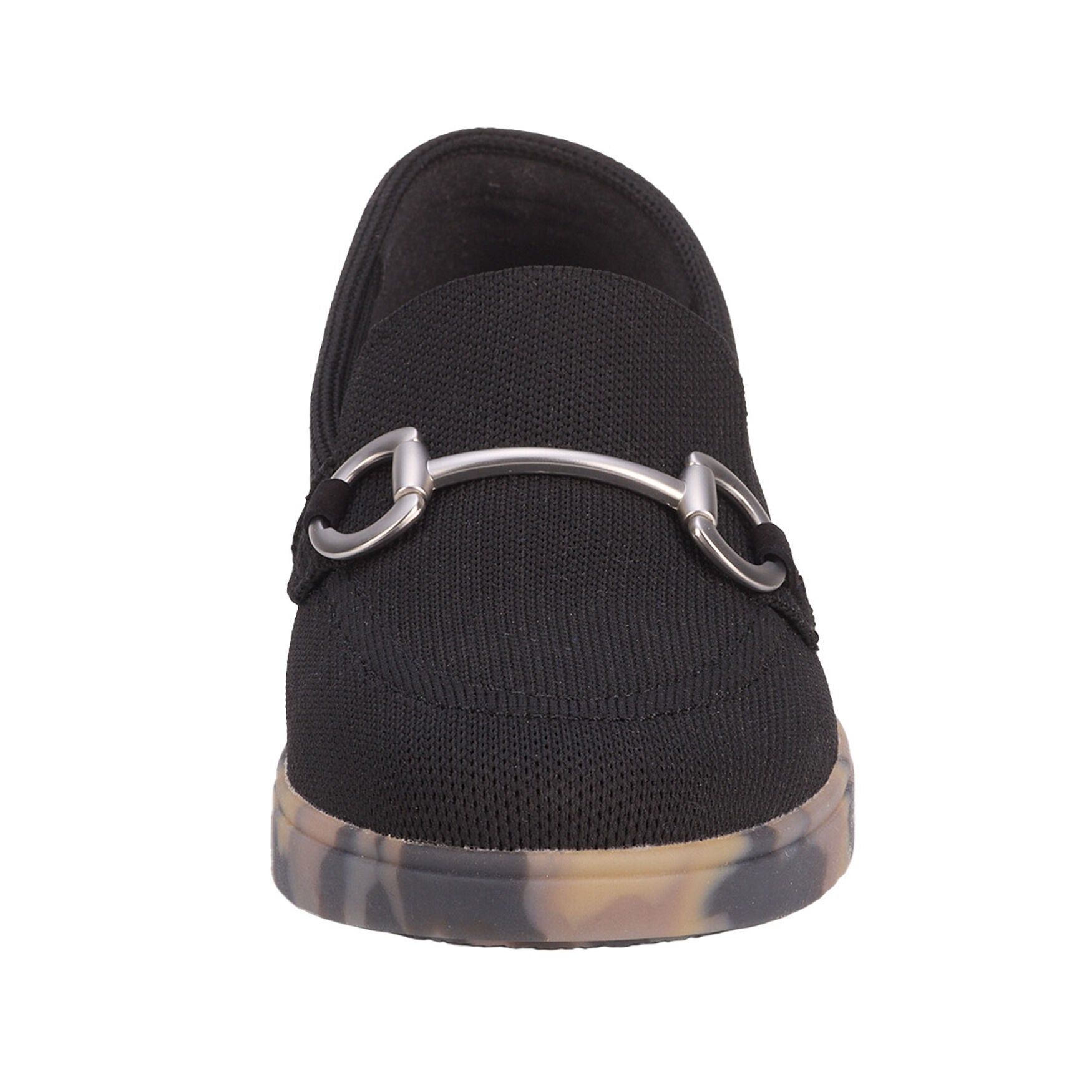 Gwyneth Stretch Knit Loafer, BLACK, alternate image number 5