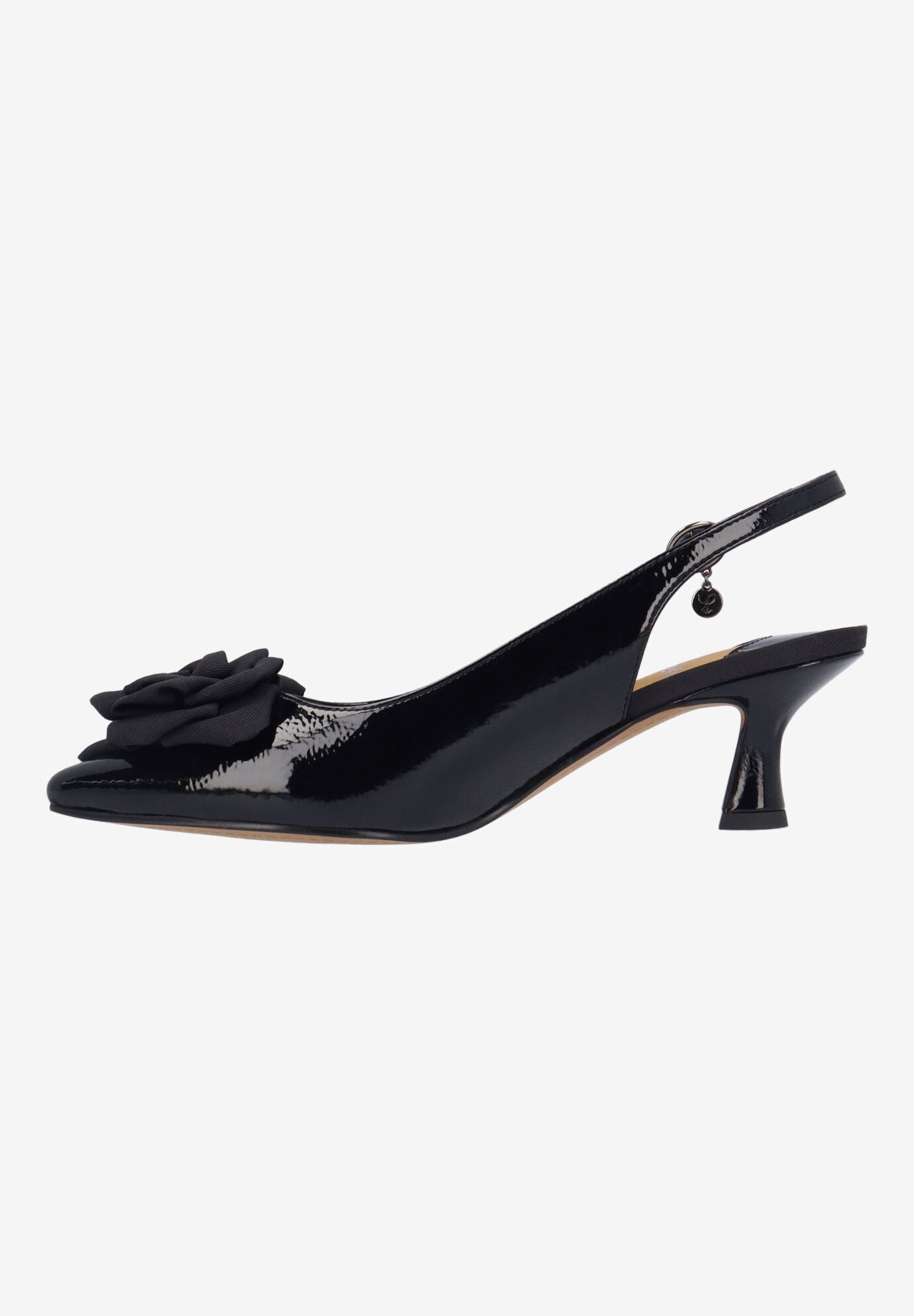 Kendry Slingback Pump, BLACK, alternate image number 4