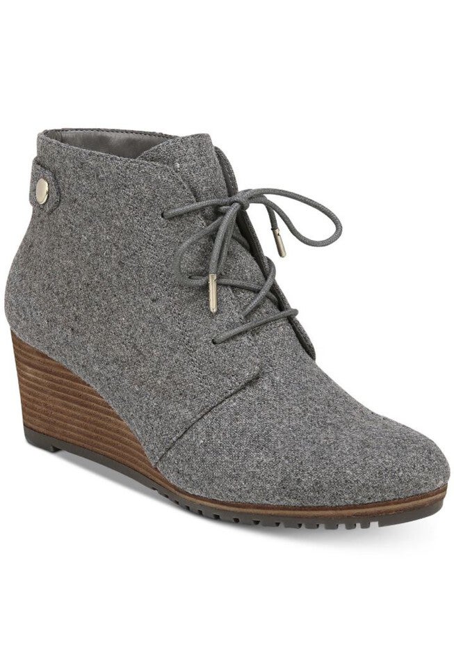 Conquer Bootie by Dr. Scholl’s, MID GREY FLANNEL, hi-res image number null