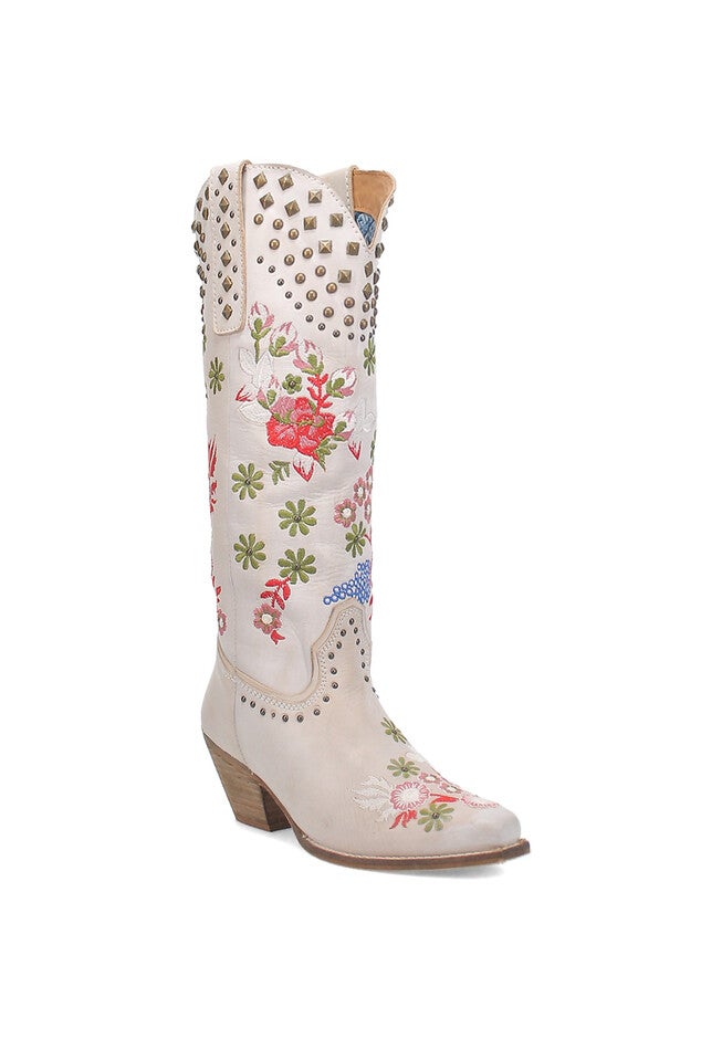 Poppy Western Boot, WHITE, hi-res image number null