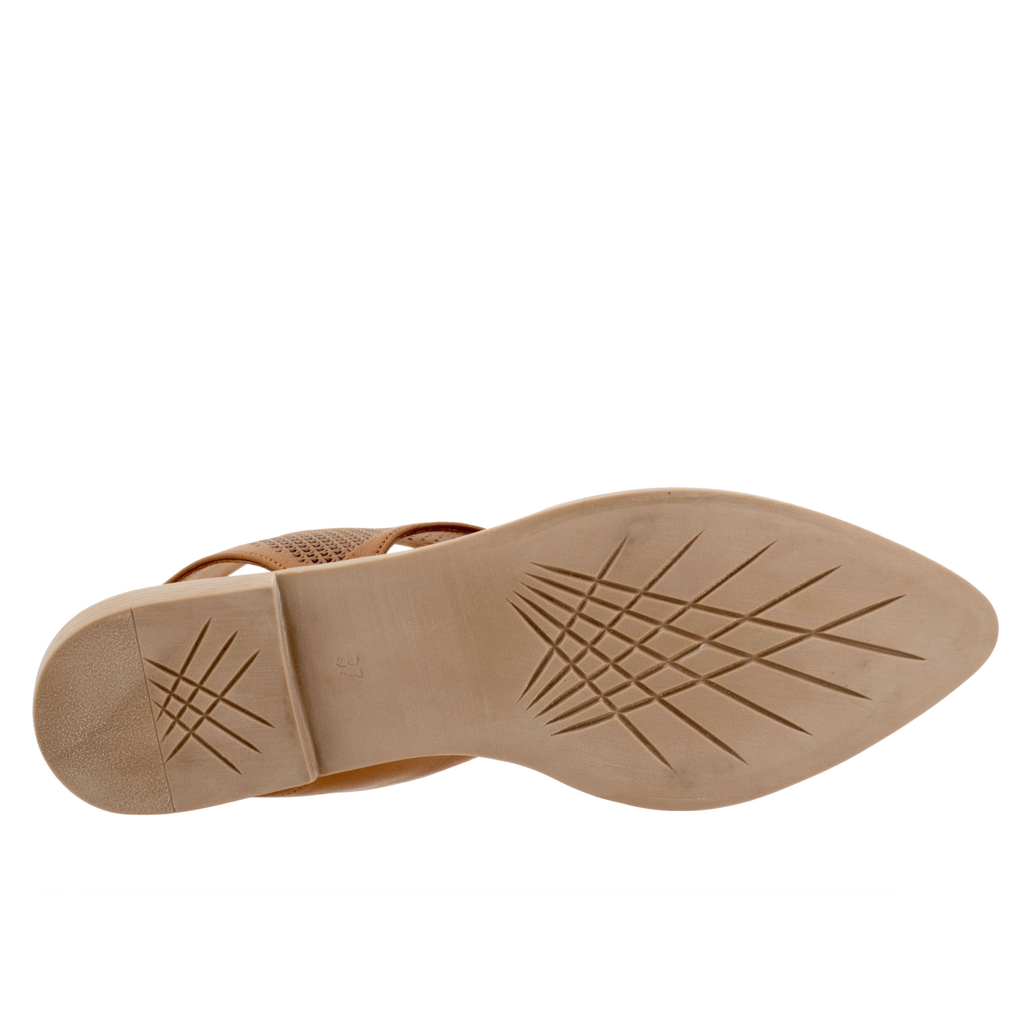 Bianca Perf Sandal, WALNUT, alternate image number 2