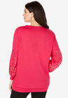Embellished Sweatshirt Tunic, , on-hover image number null