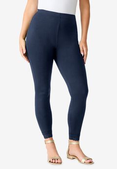 Lace Trim Essential Stretch Legging