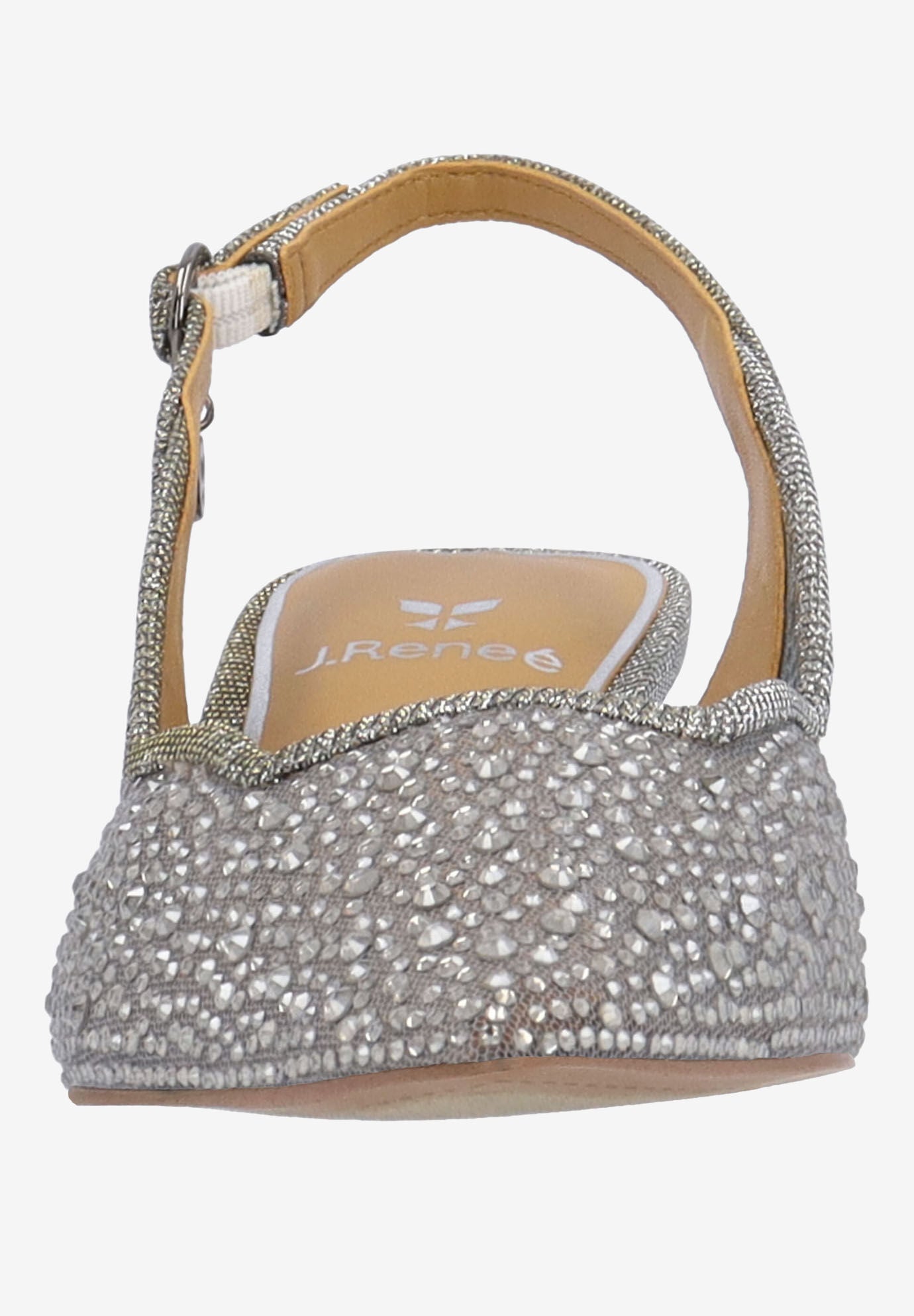 Aleksa Slingback Pump, PEWTER, alternate image number 2