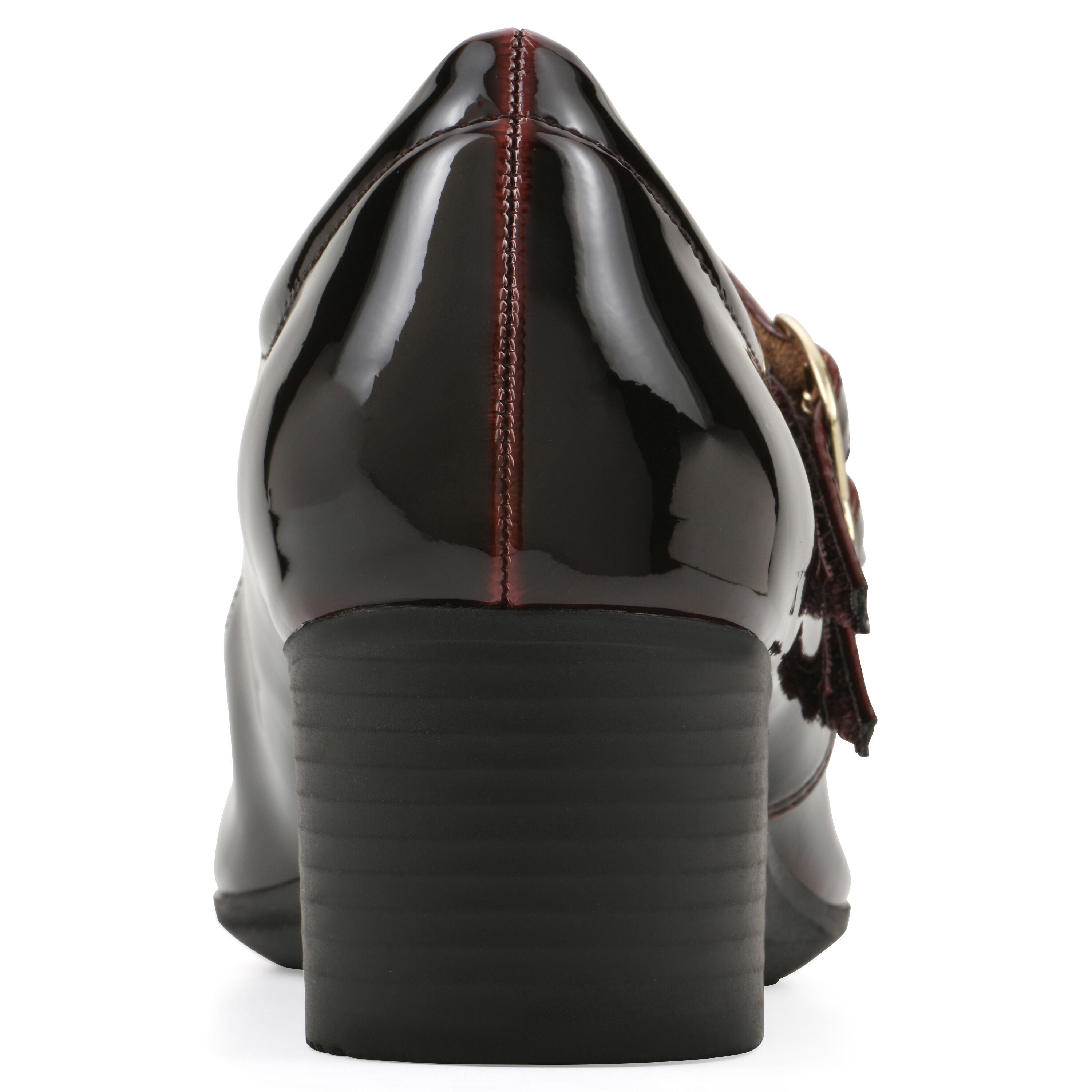 Tristin Block Heel Pump, BURGUNDY, on-hover image number 1