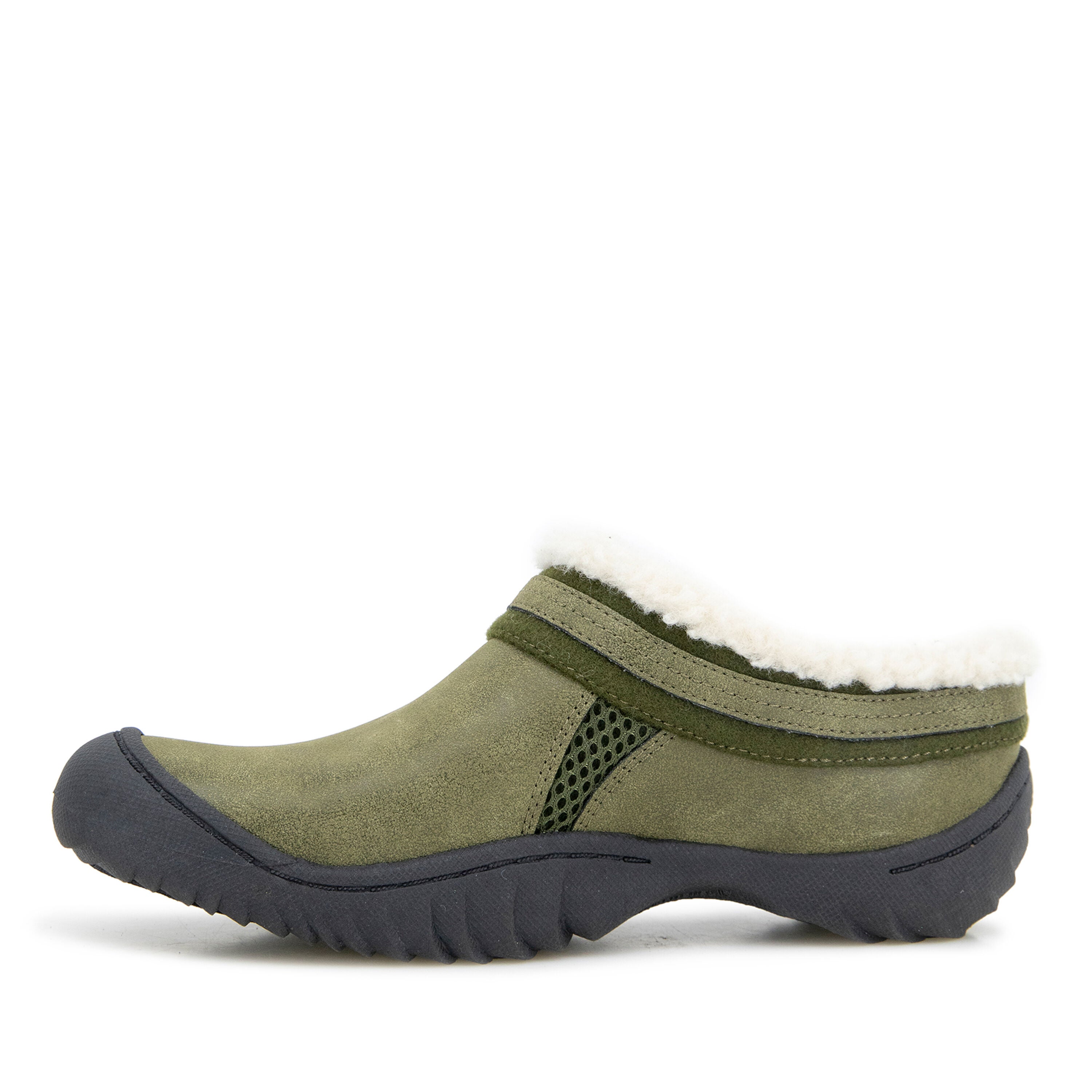 Ginger Slip-On  Mule, BURGUNDY, alternate image number 3
