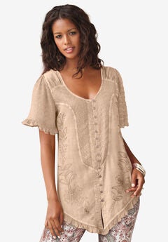 Acid Wash Tunic
