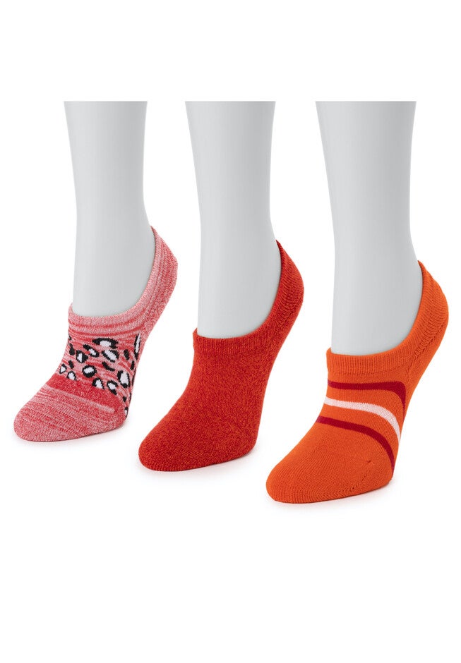 6 Pair Pack No Show Sport Socks, , alternate image number 3