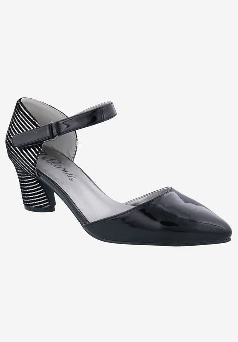 Lite Pump, BLACK PATENT CORDUROY, hi-res image number null