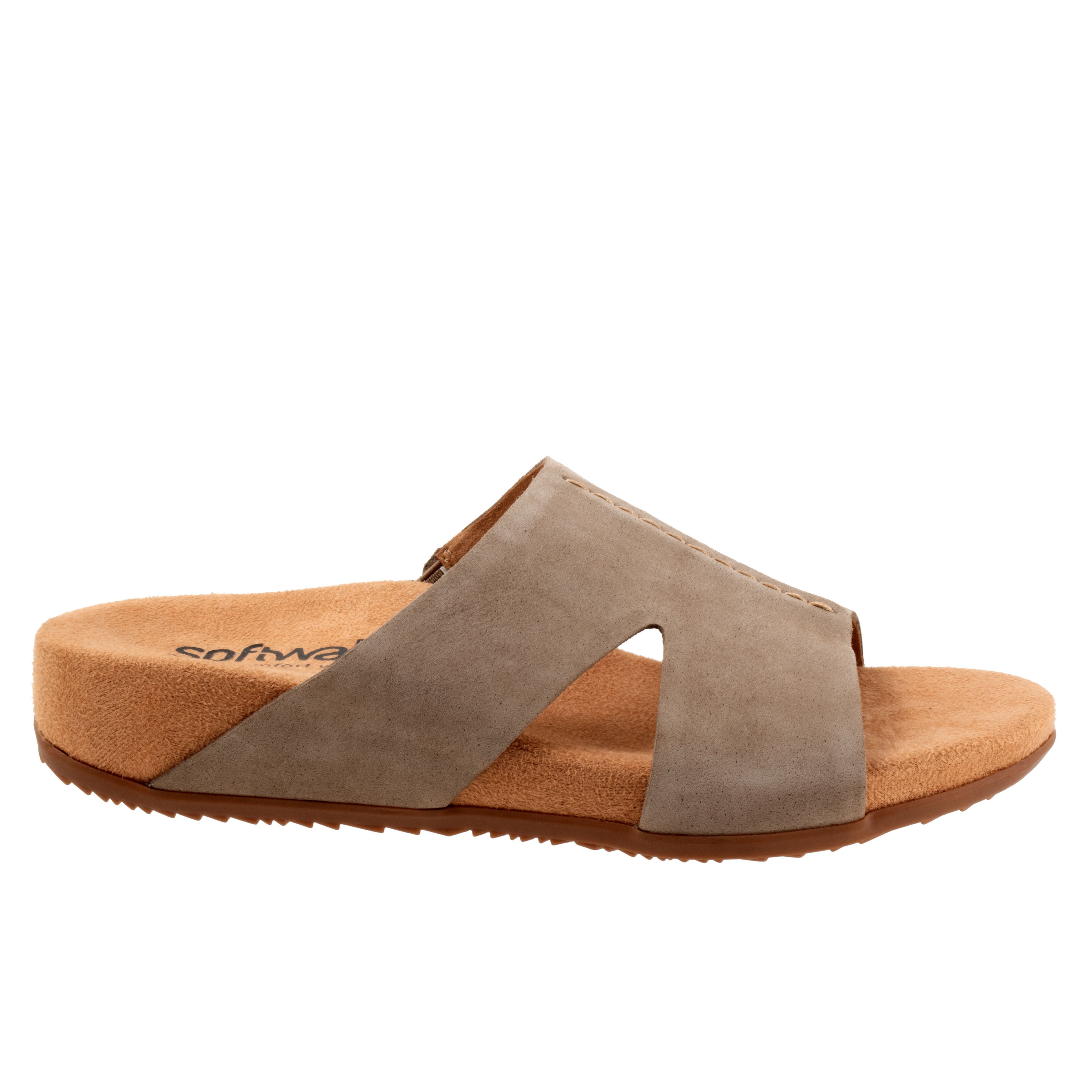 Beverly Sandal, TAUPE NUBUCK, alternate image number 4