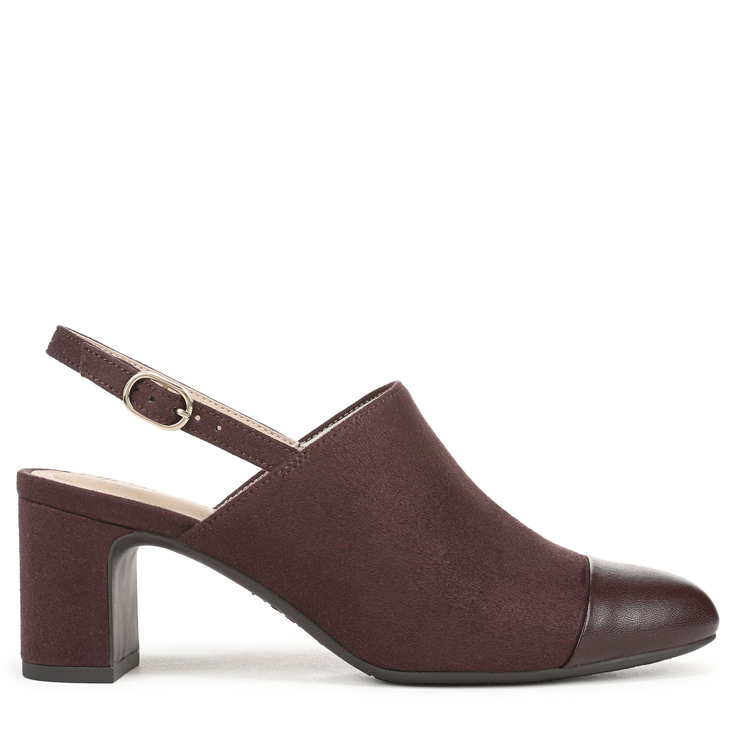 Tessa Slingback Pump, CHOCOLATE PLUM, alternate image number 3