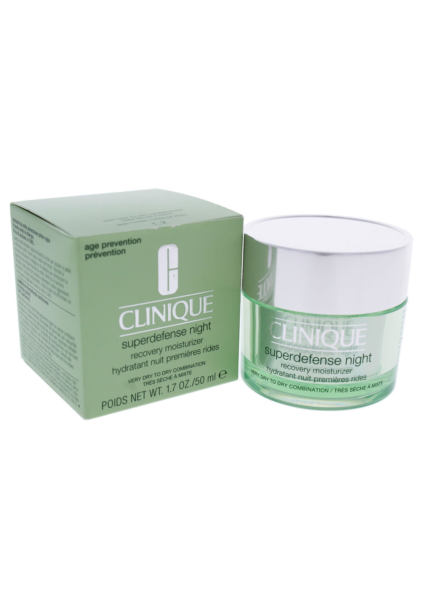Superdefense Night Recovery Moisturizer -1.7 Oz Moisturizer, O, hi-res image number 0