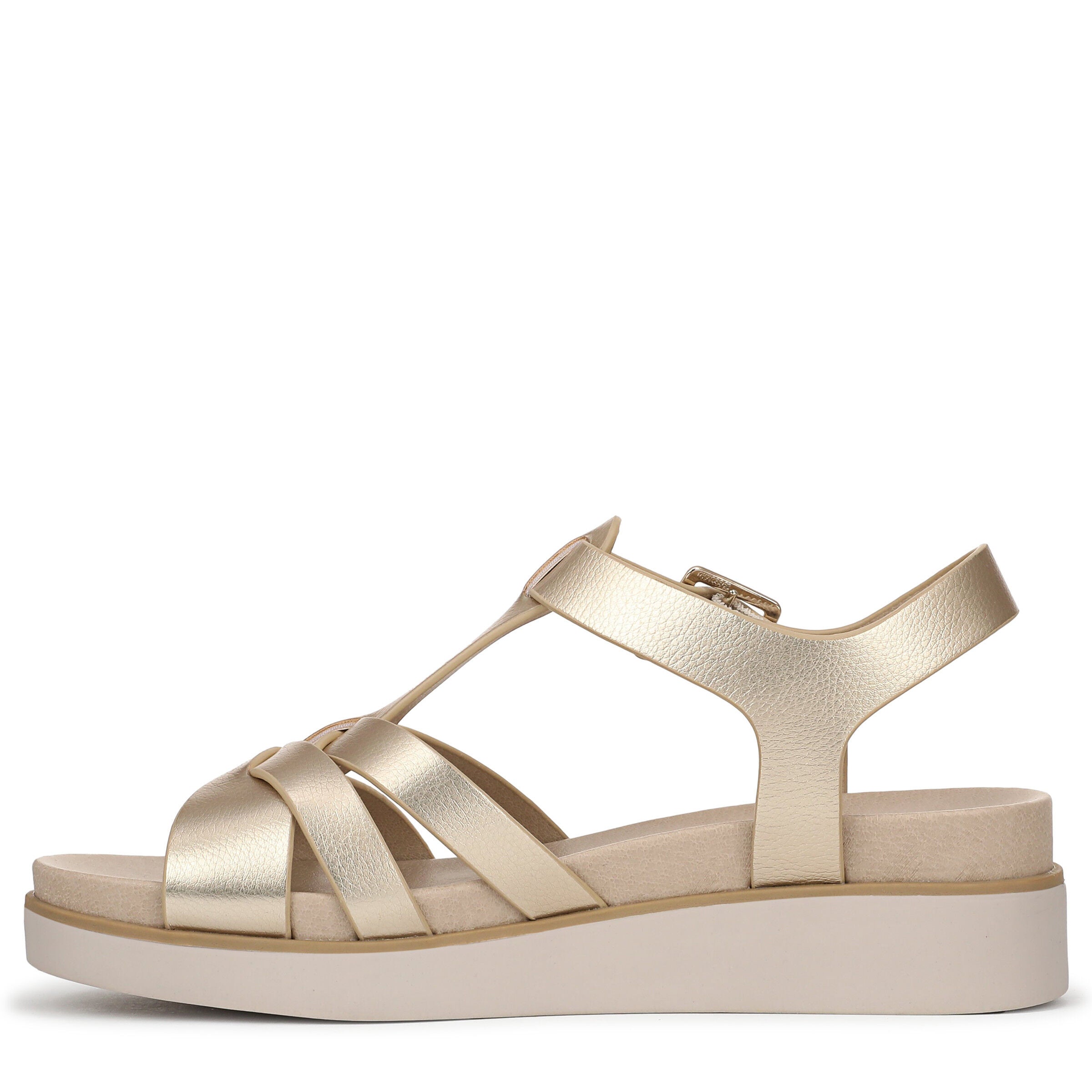 Grandiose Strappy Wedge Sandal, GOLD, alternate image number 5