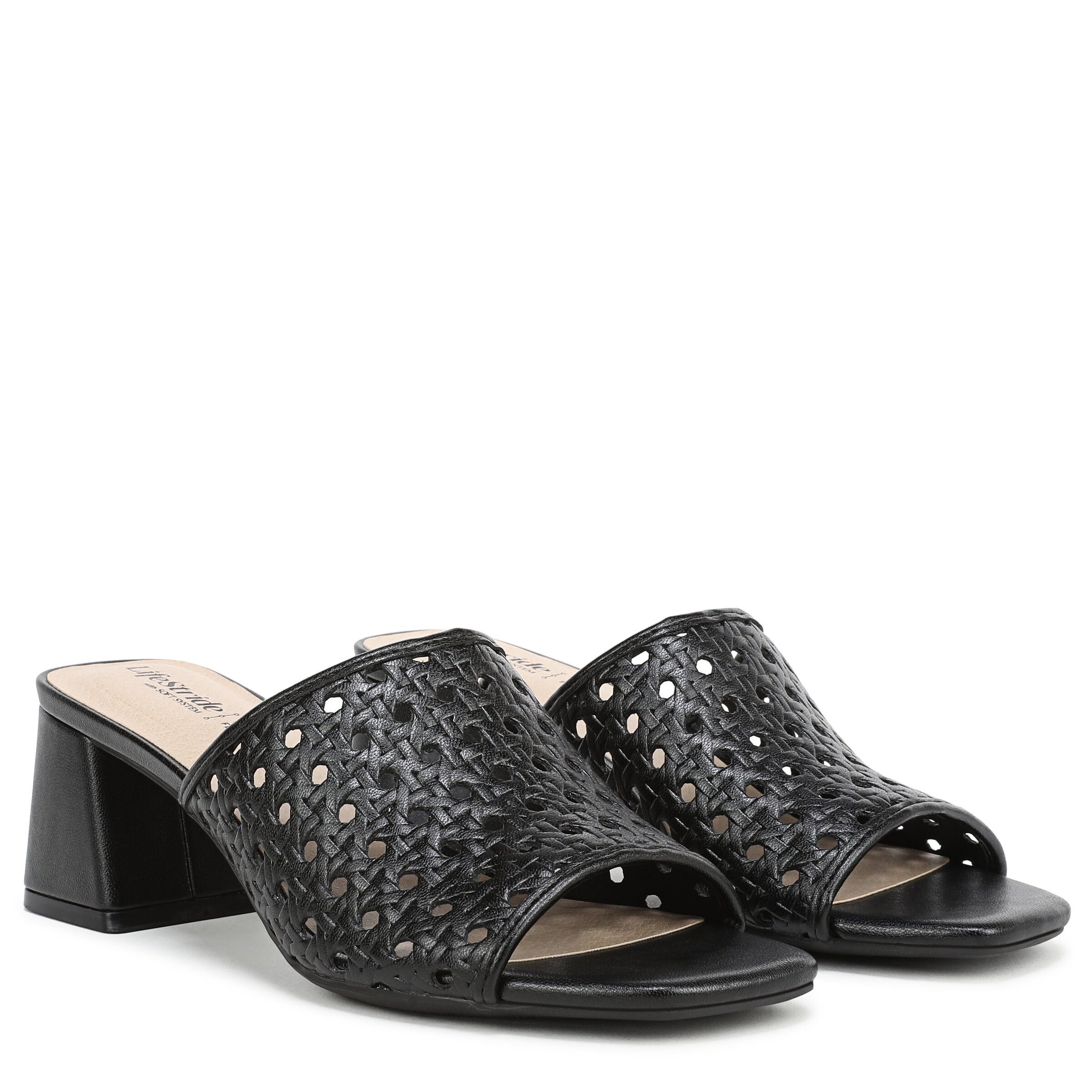 Colette 3 Slide Sandal, BLACK, alternate image number 2