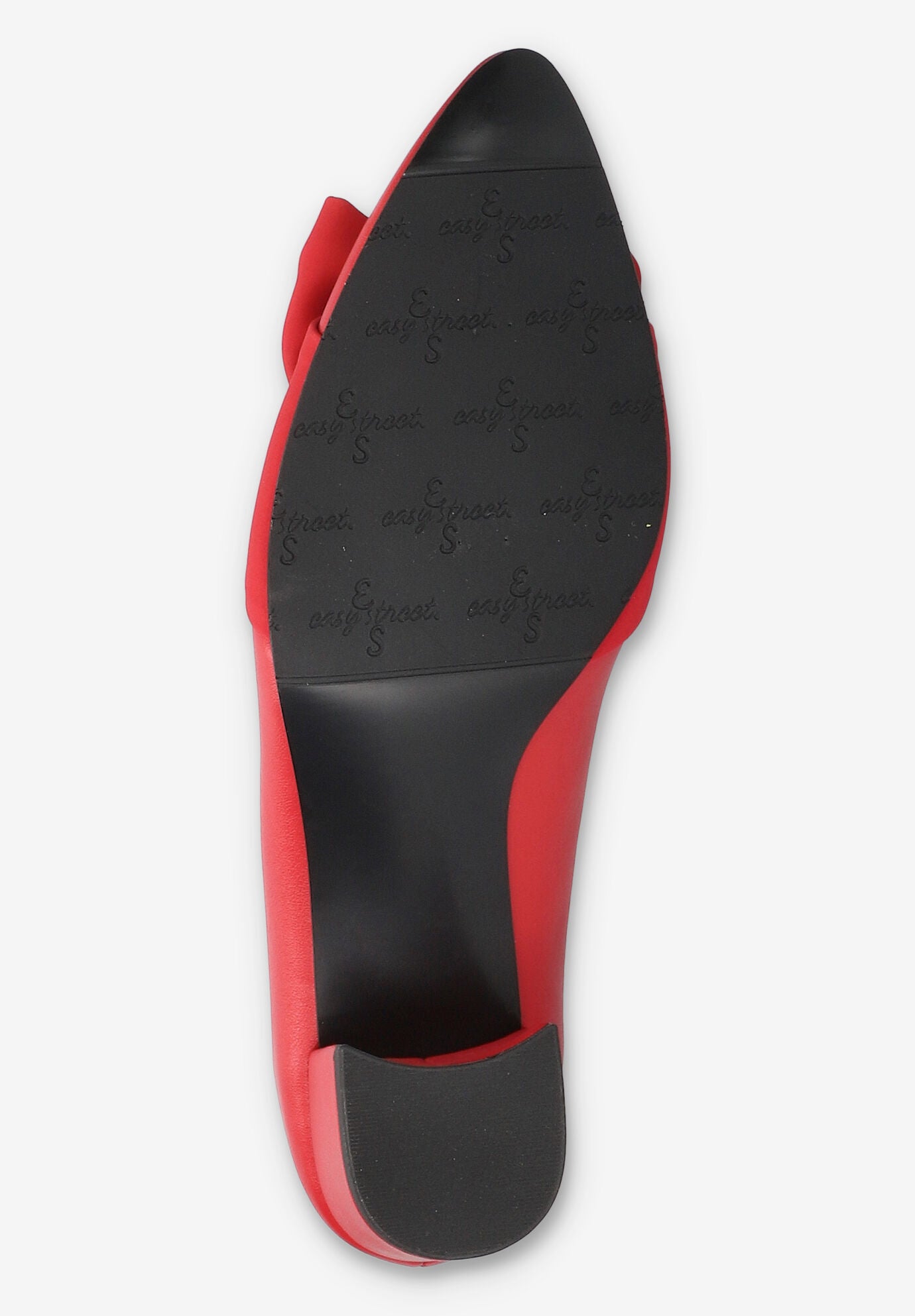 Alva Pointed Toe Pump, RED, alternate image number 5