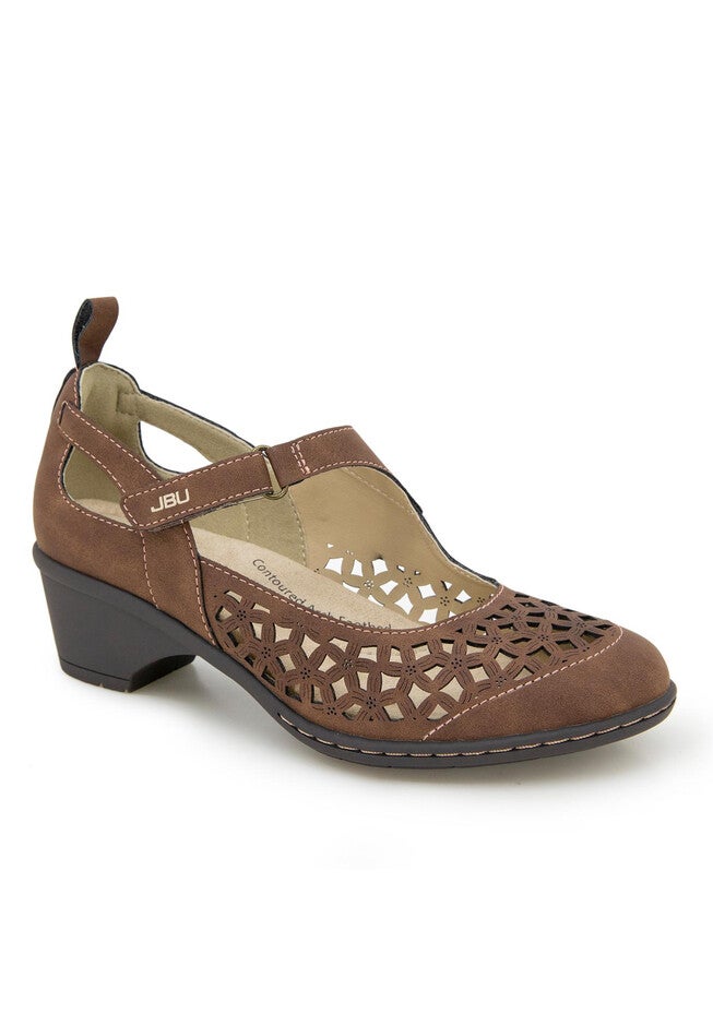 Jolene Heeled Pump, BROWN, hi-res image number null