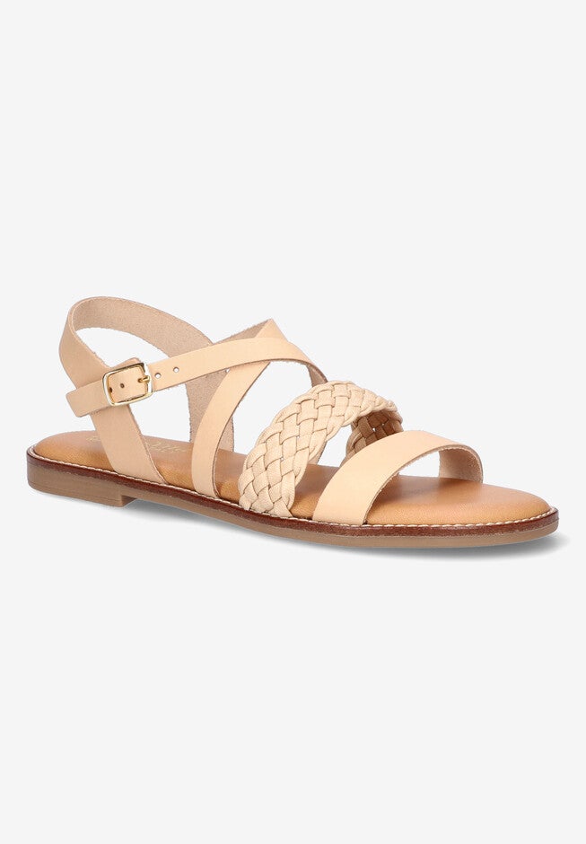 Ala-Italy Sandal, NATURAL LEATHER, hi-res image number null