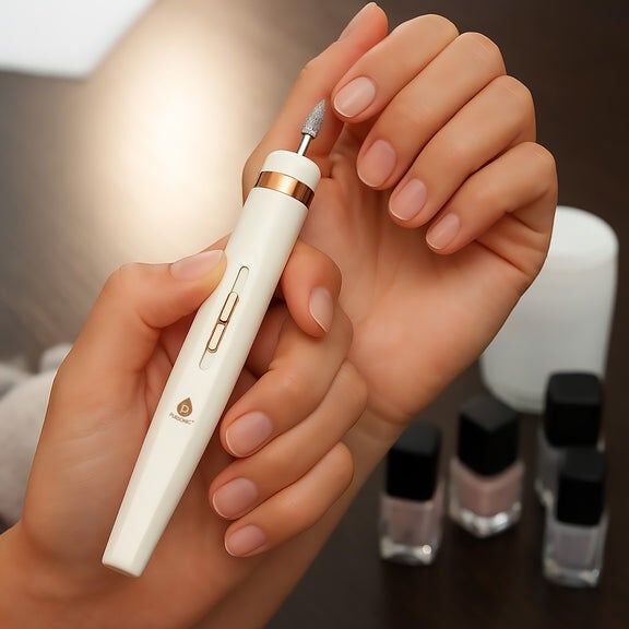 Rechargeable Manicure Pedicure Kit, WHITE, alternate image number 2