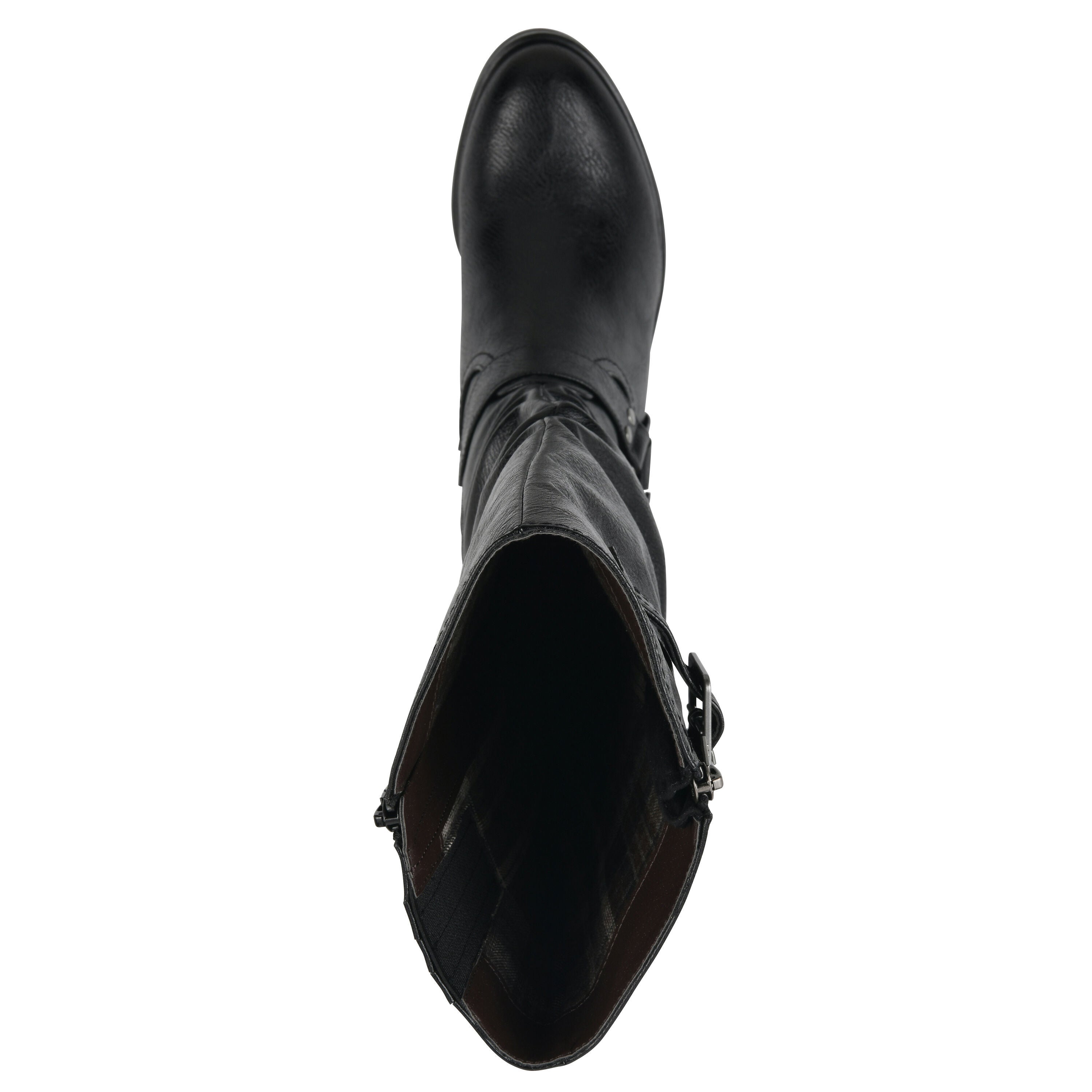 Cushion Tall Shaft Riding Boot, BLACK SMOOTH, alternate image number 4