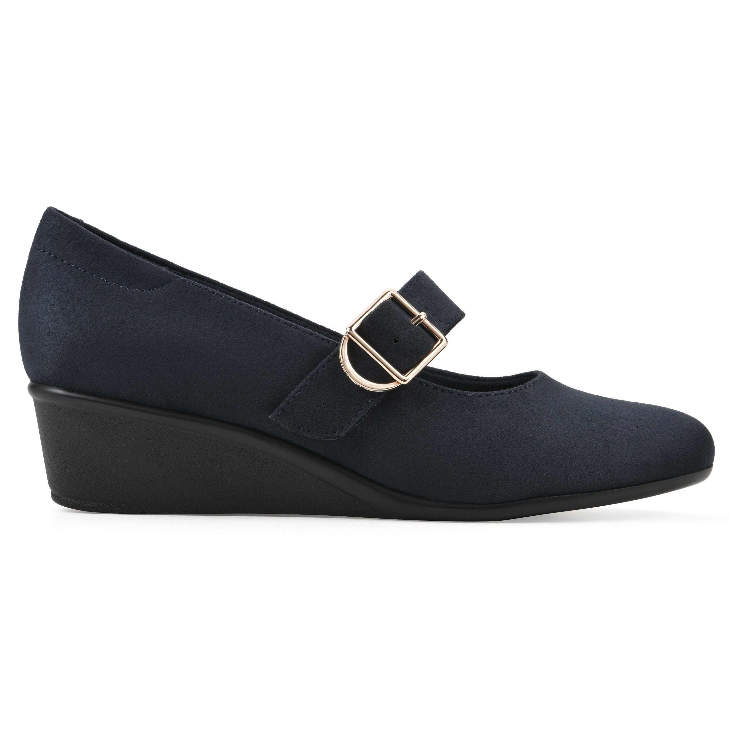 Bolford Wedge Pump, NAVY, alternate image number 2