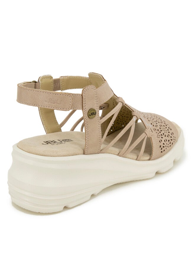 Water Lily Wedge Sandal, , on-hover image number null