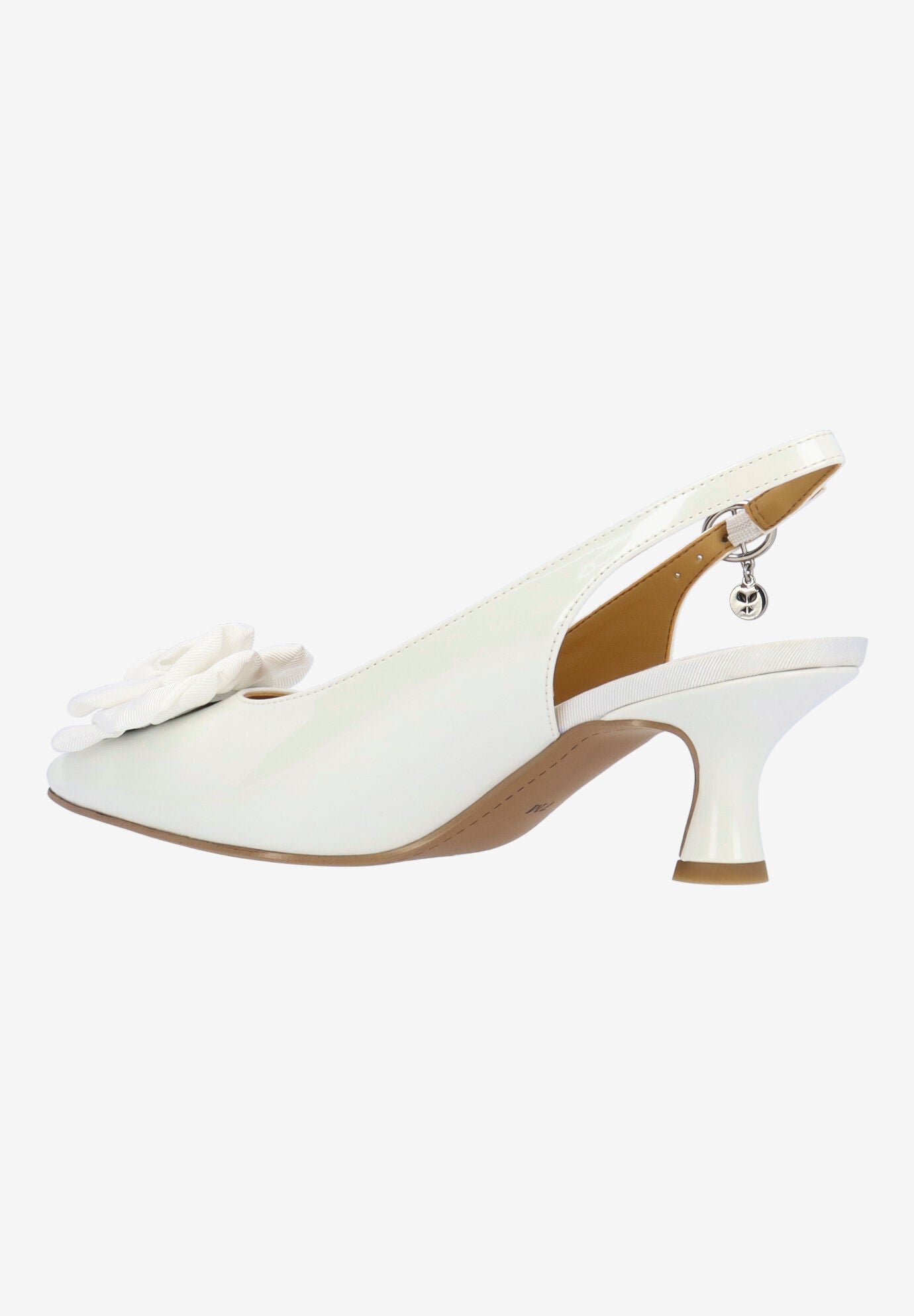Kendry Slingback Pump, WHITE, alternate image number 5