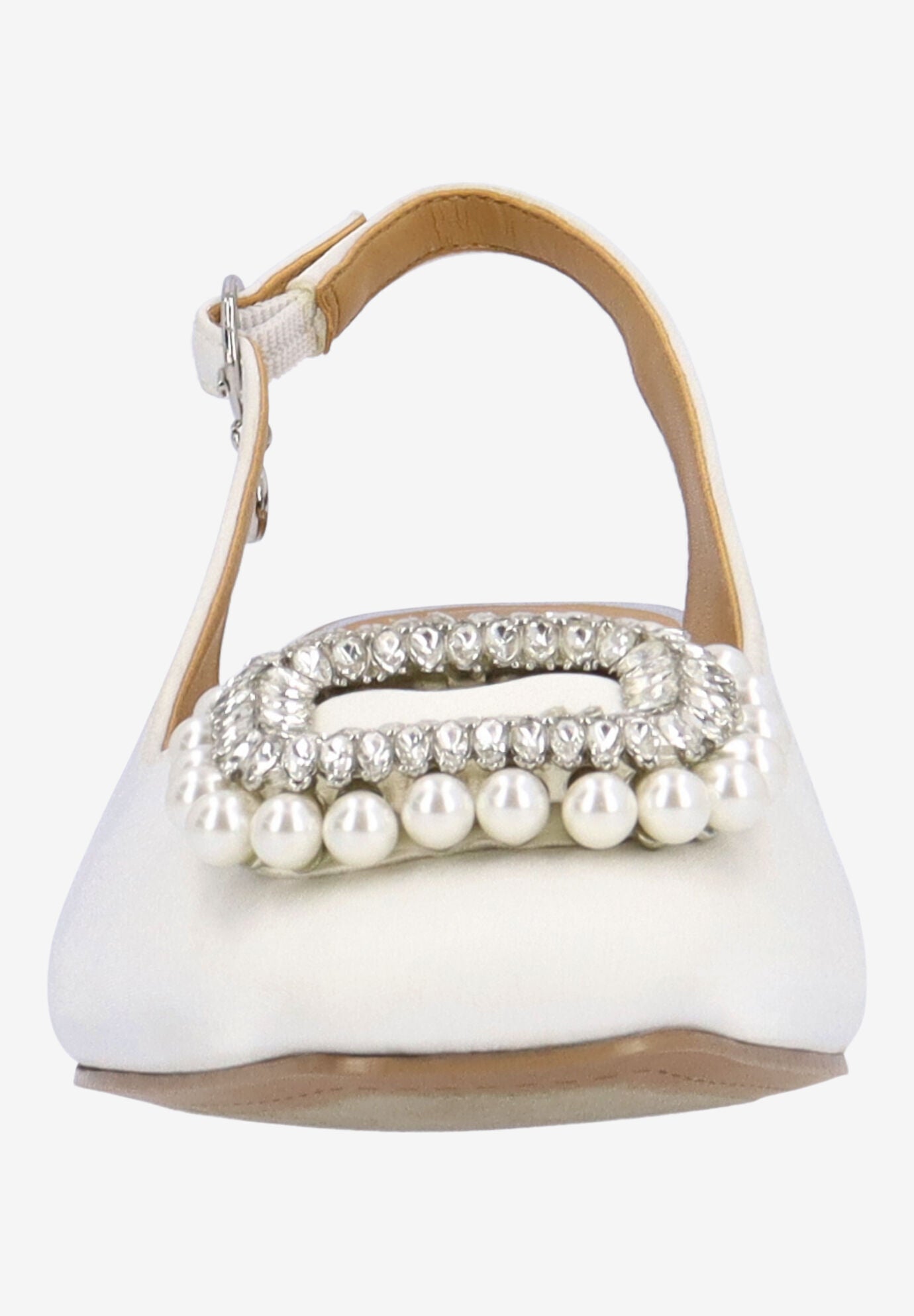 Eudora SlingbackPump, WHITE, alternate image number 2