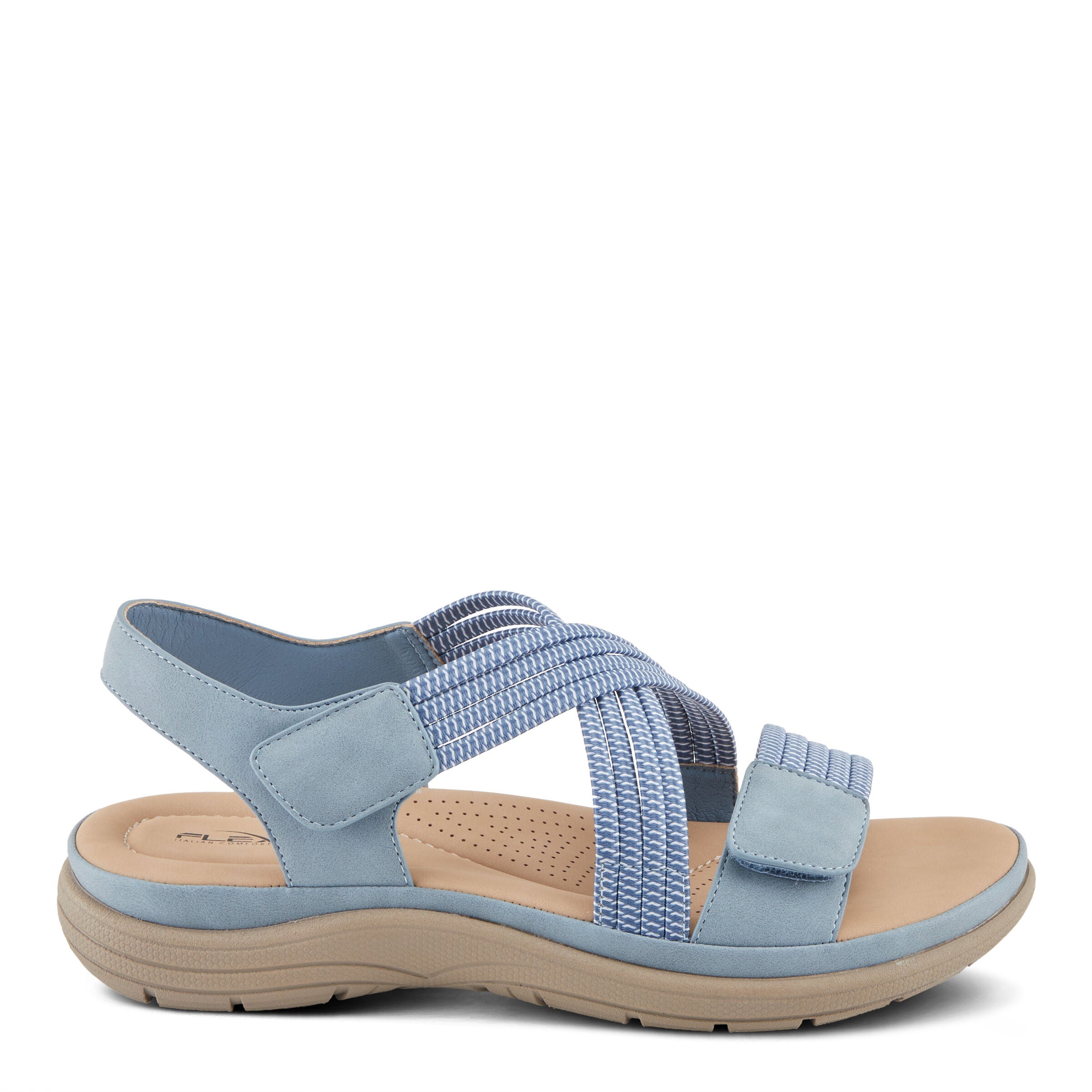 Crossbeam Sandal, BLUE, alternate image number 5