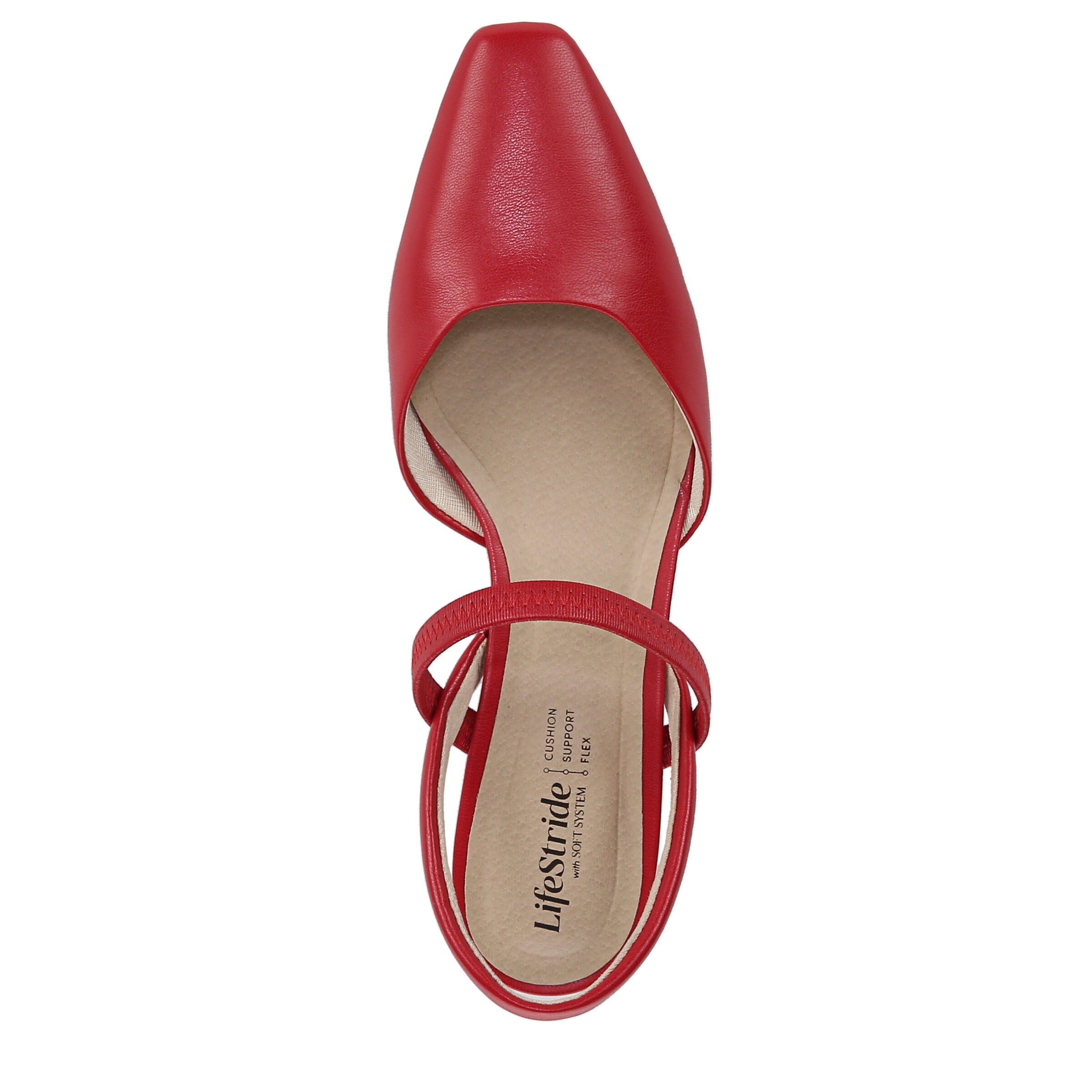 Lainey Strappy Sandal, FIRE RED, alternate image number 6